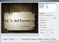 Gif To Swf Converter screenshot